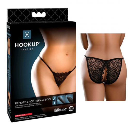 Panties Pipedream Hookup plug y bala vibradora a control remoto