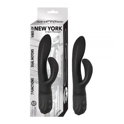 Vibrador conejito punto G 6" Nasstoys New York recargable