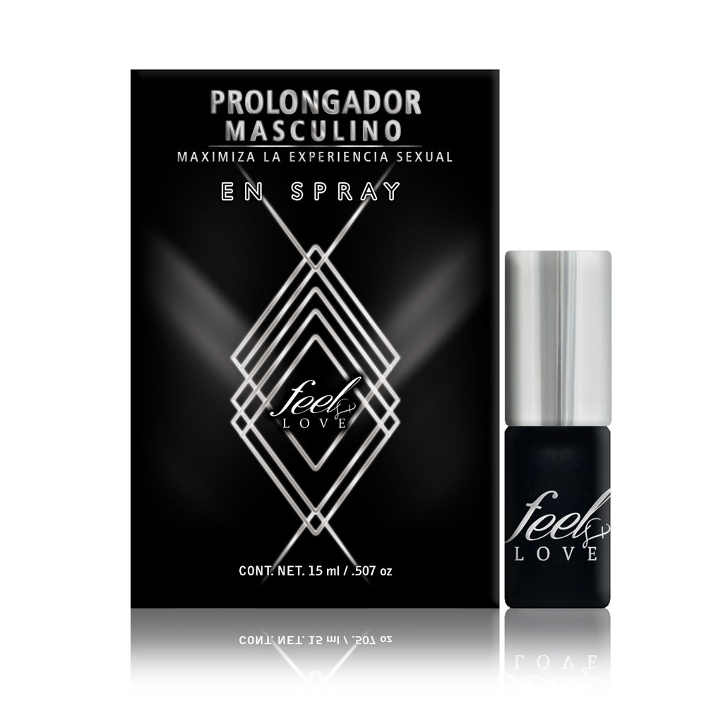 Prolongador masculino en spray Feel love (15 ml)