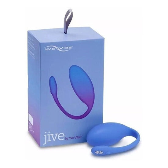 Vibrador clítoris y punto G We-Vibe Jive con App recargable color azul