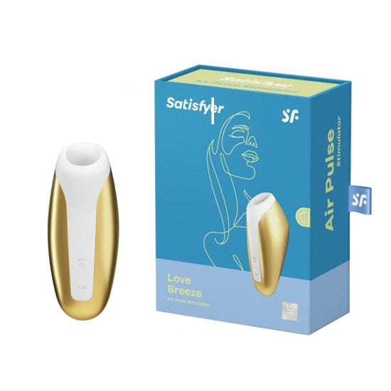 Estimulador de clítoris Satisfyer Love Breeze pulsos de aire compacto recargable