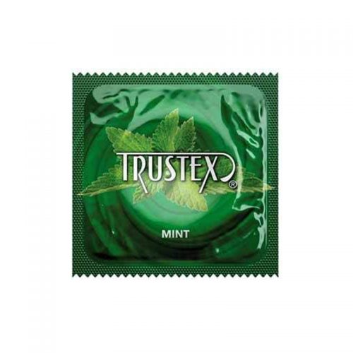 Condón de Latex Sabor a Menta TRUSTEX
