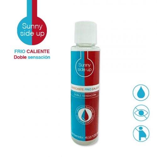Lubricante íntimo doble sensación frío caliente Sunny side up (120 ml)